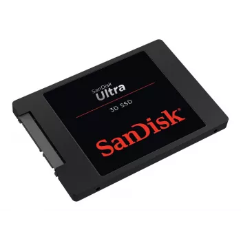 SanDisk Ultra 3D SSD 500GB iekšējais 2.5 collu SATA 6Gb/s (SDSSDH3-500G-G26)