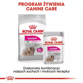 Slapjā suņu barība Royal Canin Exigent Meat Universal 12×85 g — Mājputni, Pieaugušiem, Izvēlīgiem suņiem