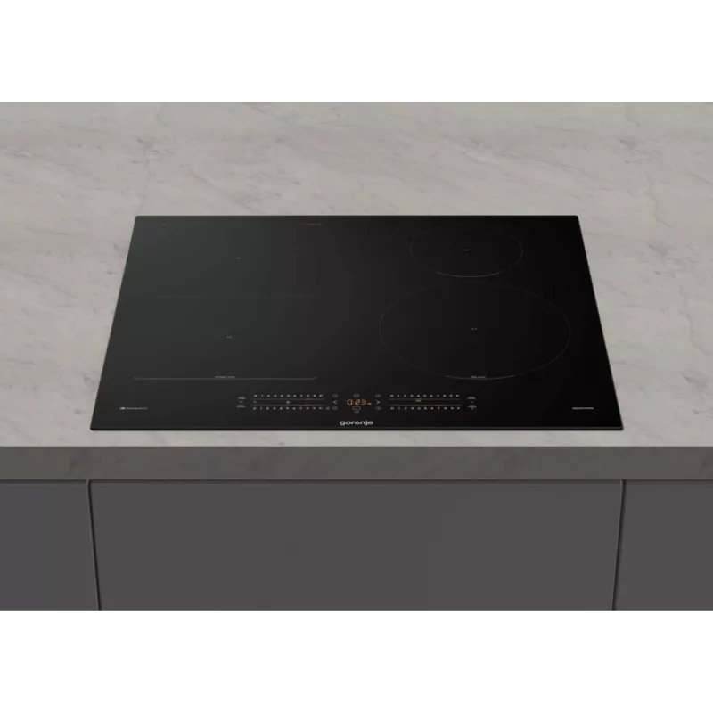 Gorenje GI6432BCWF Melna iebūvējamā 60 cm zonas indukcijas plīts ar 4 zonām