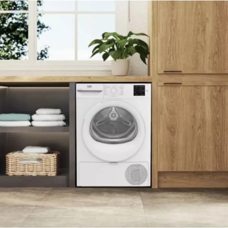 Beko BM3T3820W Brīvi stāvoša veļas mazgājamā mašīna ar žāvētāju 8 kg A++ Balta