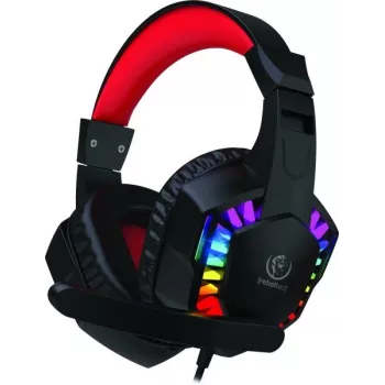 Rebeltec SHARK stereo austiņas ar mikrofonu — vadu, uz-auss dizains
