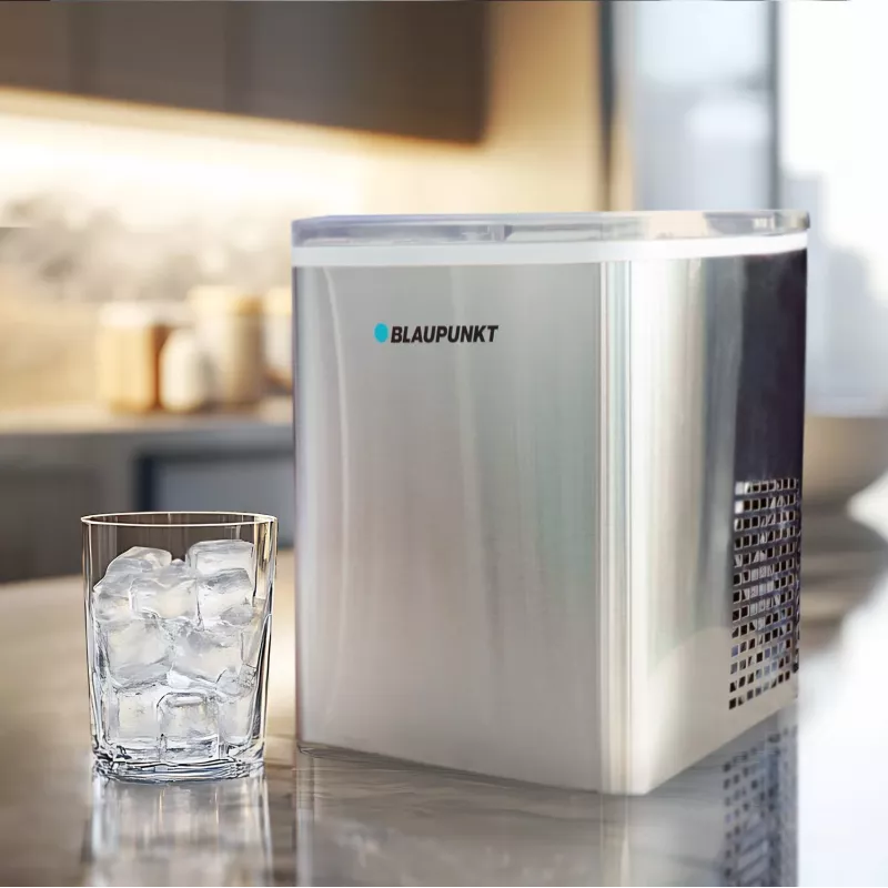 Ledus automāts BLAUPUNKT IMB301 — kompakts galda ledus ražotājs