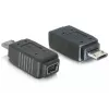 Adapteris USB micro-B vīrišķais uz mini USB 5-pin DeLOCK 65063
