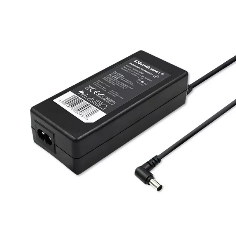 Qoltec 50088 90W barošanas adapteris/invertors iekštelpām melns