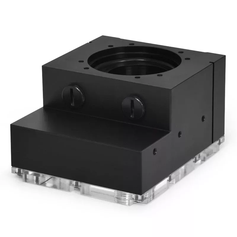Rezervuārs Alphacool 15392 Acetal Akrils Melns 101.2x121.6x70mm