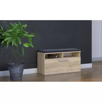 Slēgts apavu plaukts Top e Shop RIVA SZAFKA SONOMA ozols, 850×460 mm, 16 mm skaidu plātne