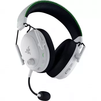 Austiņas Razer BlackShark V3 Pro vadu un bezvadu Bluetooth balts