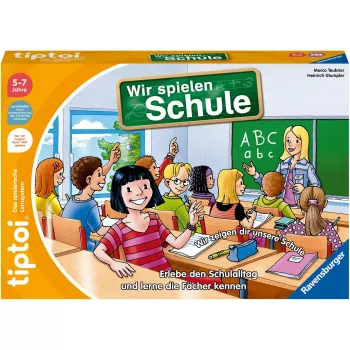 Galda spēle tiptoi Wir spielen Schule