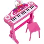 Bērnu stenda klaviatūra Simba-Dickie My Music World Girls (rozā) — elektroniskā rotaļu klaviatūra bērniem
