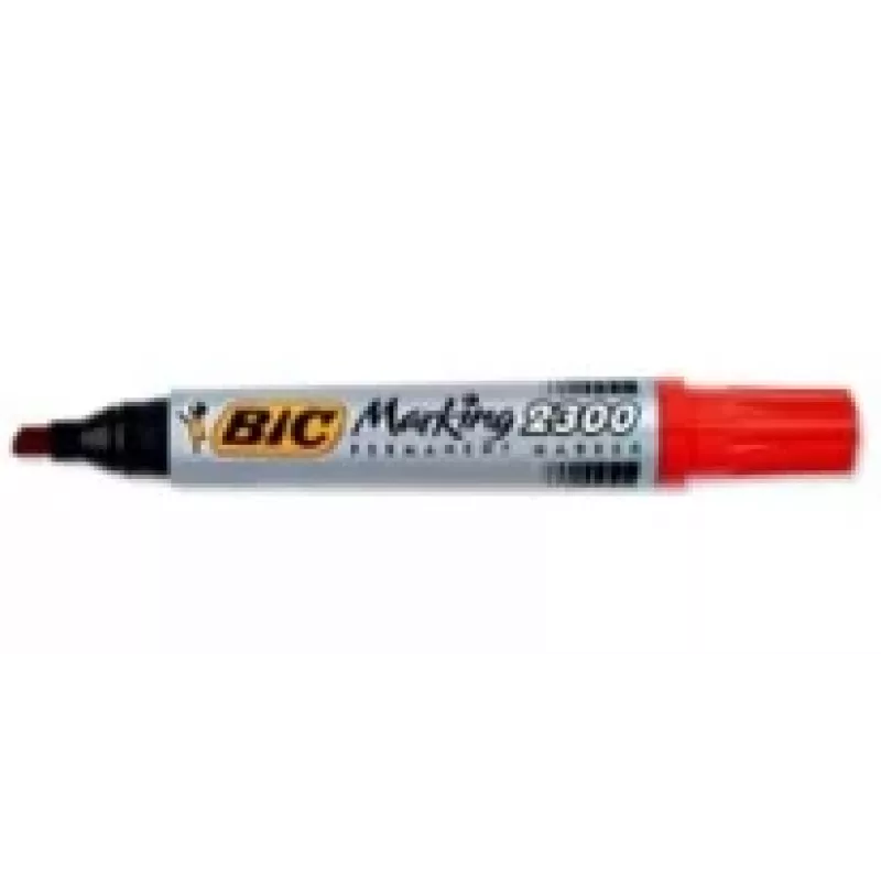 Bic 8209243-1 sarkans pastāvīgais marķieris
