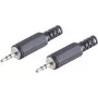 Vadu savienotājs ShiverPeaks BS51301-2 2.5 mm Melns Vīrišķais 2 gab.