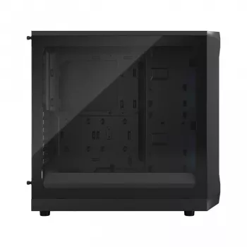 Fractal Design Focus 2 RGB Tempered Glass Mid Tower ATX datora korpuss - Melns