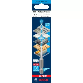 Urbja gals Expert HEX-9 Multi Construction betonam O 3.5 mm 1 gab (2608902346)
