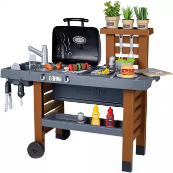 Garten Kitchen, rotaļu virtuve pelēka/brūna