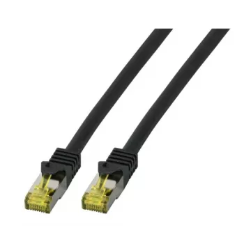 EFB-Elektronik RJ45 savienojuma kabelis Cat.6A S/FTP LSZH 5m melns (MK7001.5B)