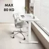 Elektriski regulējams augstuma galds ergo office ER-400 W — maks. augstums 1160 mm, maks. slodze 80 kg