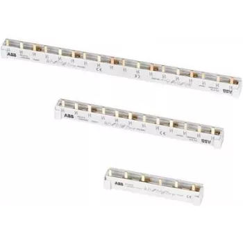 ABB 3-fāžu kopnes stienis PS3/12 pro M compact 12 moduļi, griežams pēc garuma PS3/12 (2CDL230001R1012)