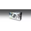 Modinātājpulkstenis Muse M-170CMR — digitālais radio pulkstenis ar 1,2 collu LED displeju, FM uztvērēju, 230V barošanu un AAA rezerves baterijām, spoguļa/baltā krāsā