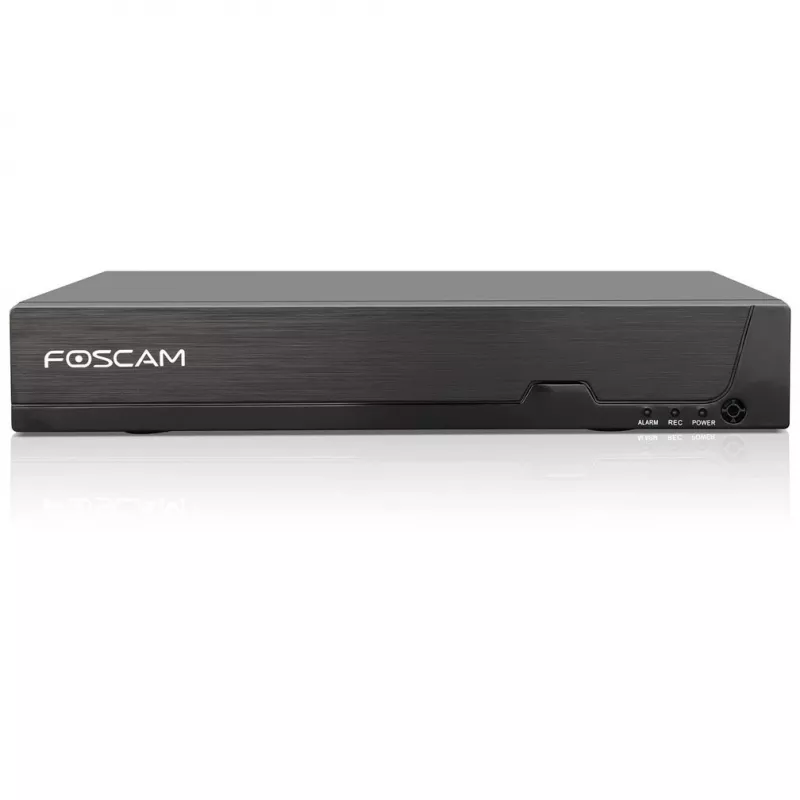Foscam FN9108HE tīkla videoreģistrators melns 8 kanāli, 5MP, PoE, HDMI+VGA