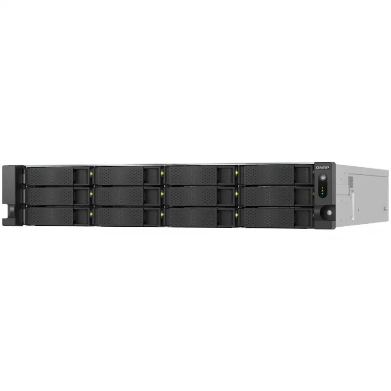 QNAP TS-h1277AXU-RP-R7-32G NAS, 2U Rack, AMD Ryzen™ 7, 32 GB DDR5, 0 TB