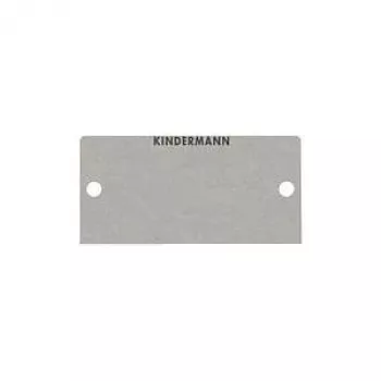 Piederums kontaktligzdas rāmim Kindermann 7444000400 Sudraba