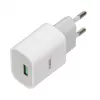 Lādētājs iBOX C-41 USB 2A, 1 USB ports, microUSB kabelis, Balts