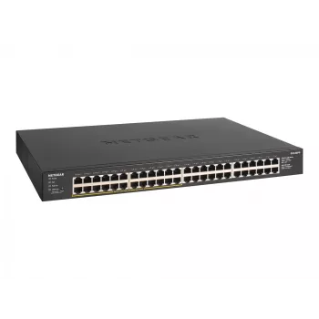 NETGEAR GS348PP 48 portu neuzraudzīts Gigabit Ethernet komutators ar PoE