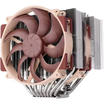 Gaisa dzesētājs Noctua NH-D15 G2 — divu ventilatoru 140 mm CPU dzesētājs, varš, 12 V, 1500 RPM max, saderīgs ar LGA 1150/1151/1155/1156/1200/1700 un AM4/AM5