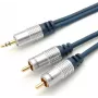Audio kabelis ShiverPeaks 30833MHQ, 2 RCA – 3,5 mm stereo, 3,0 m