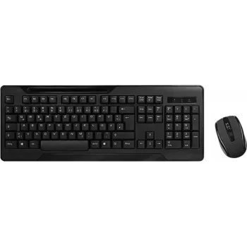 Logilink tastatūras un peles komplekts 2.4GHz, 1000DPI pele melna (ID0194)