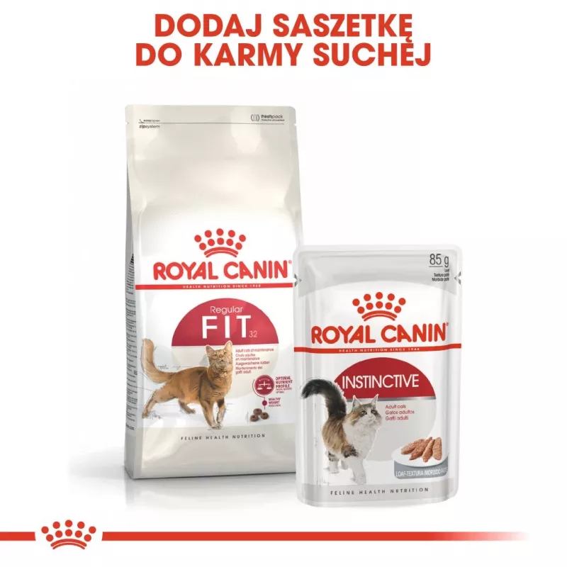 Royal Canin Feline Fit 2kg sausā barība kaķiem Pieaugušajiem