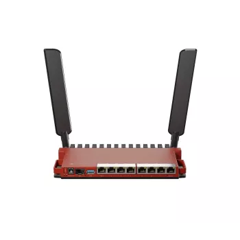 Mikrotik L009UiGS-2HaxD-IN bezvadu maršrutētājs Gigabit Ethernet vienjoslas (2.4 GHz) Sarkans