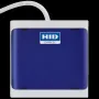 HID OMNIKEY 5022 CL (Tumši zils) - Īss 13cm vads - USB A standarta spraudnis - Bezkontakta (13.56 MHz) lasītājs - CCID saderīgs - Pēc izvēles kartes aizturētājs un montāžas piederumi - MOQ 10