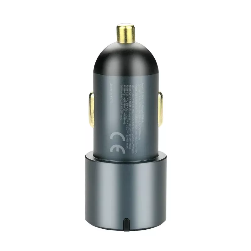Auto lādētājs everActive CC-40Q QC3.0 60W, USB auto barošanas adapteris mobilo ierīču uzlādei