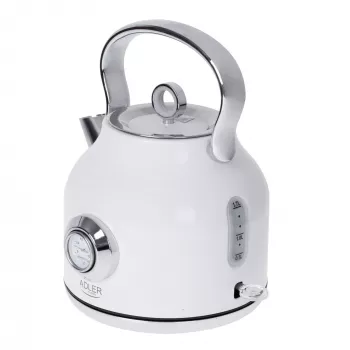 Elektriskā tējkanna Adler 1.7 L 2200 W Metallic White