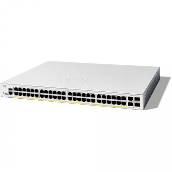 Pārvaldāms slēdzis Cisco Catalyst 1300-48FP-4X 48 Port GE Pilns PoE 4x10GE SFP+