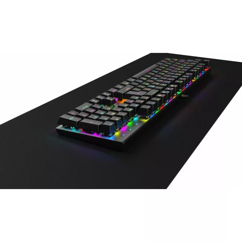 Incase Gaming Keyboard IKG-443 mehāniskā tastatūra, RGB, vācu izkārtojums