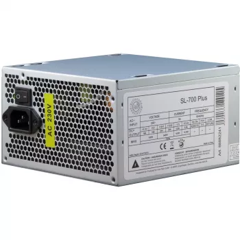 Inter-Tech SL-700 Plus - Barošanas bloks (iekšējais) - ATX12V 2.4 - 230 V - 700 W - aktīvais PFC