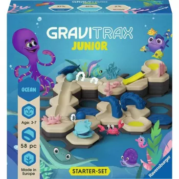 Maršruta būvēšanas komplekts Ravensburger GraviTrax Junior Starter Set S Tuksneša trase, modelis 24585