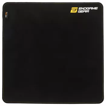 Spēļu peļu paliktnis Endgame Gear MPX390 — 390×390 mm, auduma virsma, silikona neslīdoša pamatne, melns