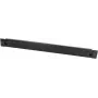LogiLink Professional - Rack aizpildījuma panelis - Melns, RAL 9005 - 1U - 48.3 cm (19 inch)