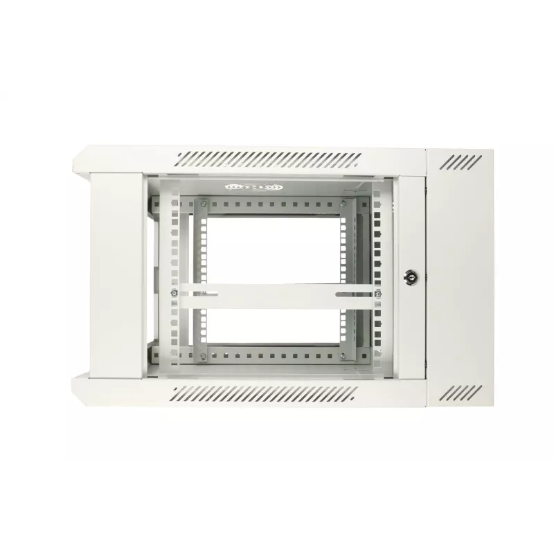 Extralink sienas skapis 6U 600x600 AZH pelēks, veramais tips