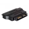 Adapter SATA 22-pin FM uz SATA 13-pin M Melns DeLOCK