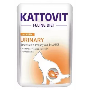 KATTOVIT Feline Diet Urinary Chicken - mitrā kaķu barība - 85g