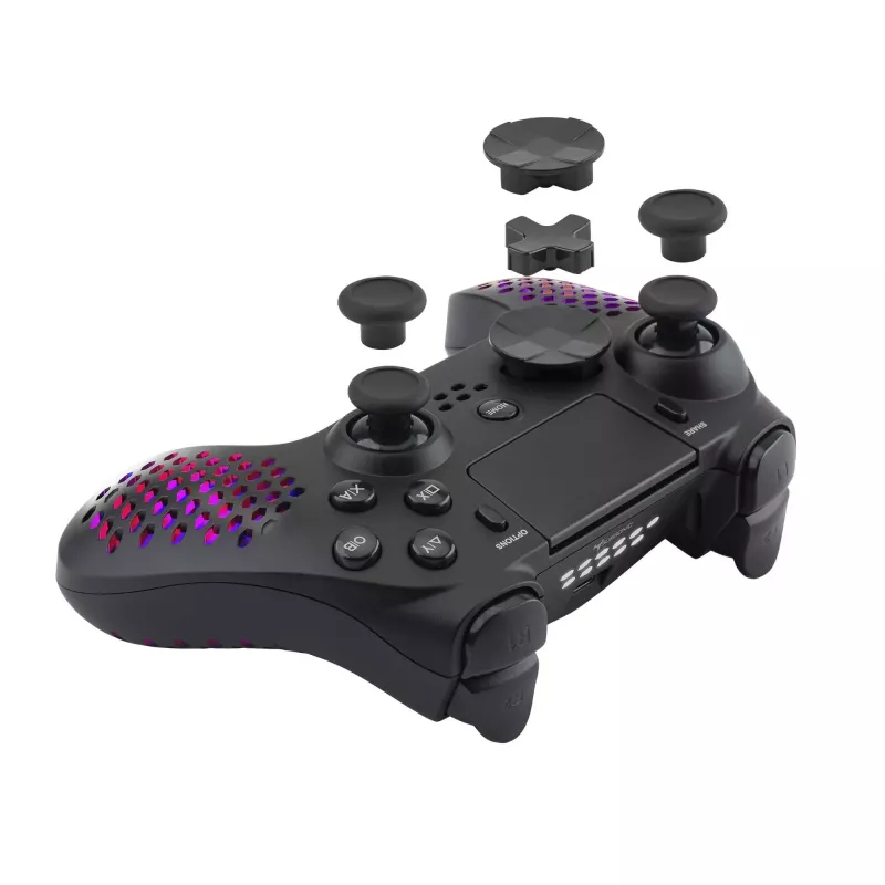 Spēļu kontrolieris Subsonic SA5654 Hexalight Melns Bluetooth USB PC PlayStation 4 3