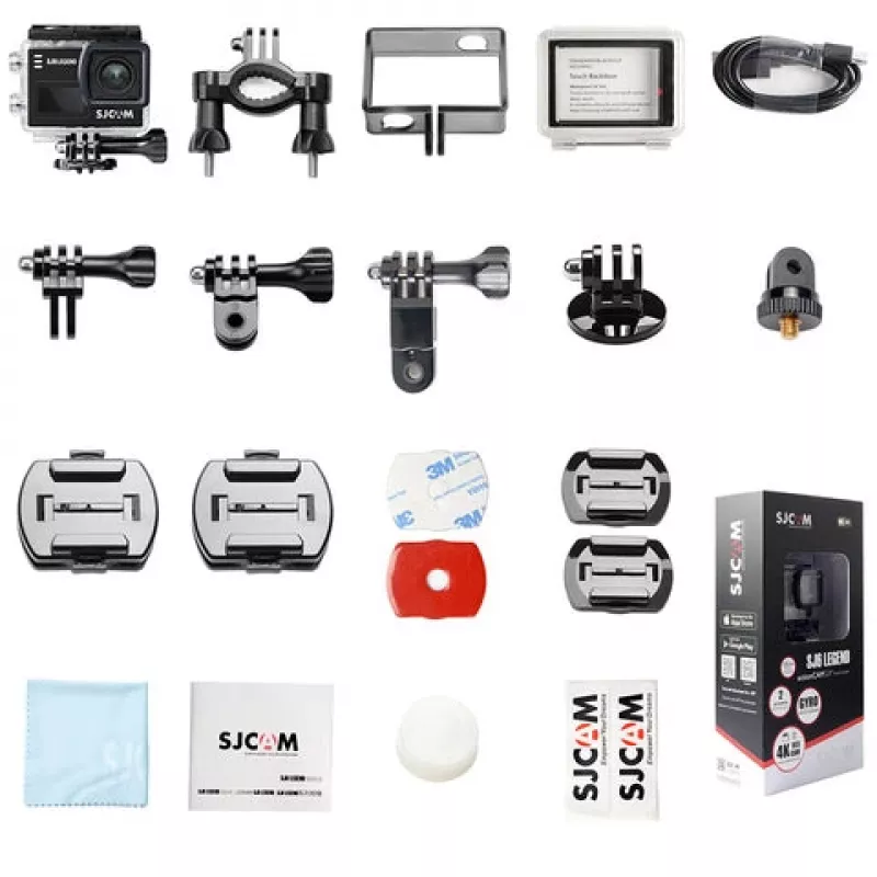SJCam SJ6 Legend darbības kamera — 4K video, 16MP foto