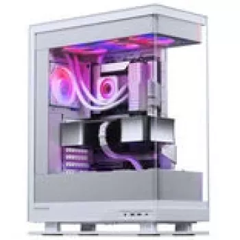 PHANTEKS Evolv X2 Matrix korpuss, Midi-Tower, E-ATX, rūdīts stikls, Matrix LED - Balts