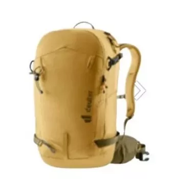 Mugursoma DEUTER Freerider 24 — 24 L, 970 g, dzeltena, slēpošanas tūrēm