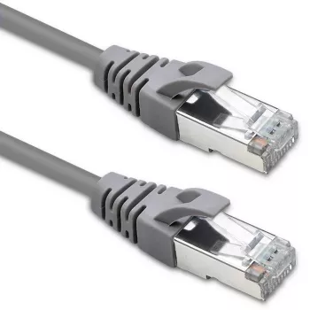 Patchvads QOLTEC 54529 2xRJ45 CAT5e 5m Melns