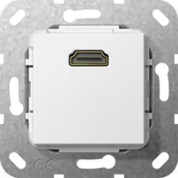GIRA HDMI savienotājs (vīrietis-vīrietis) tīri balts 566903